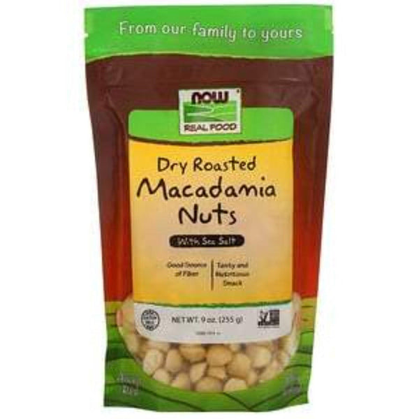  Now Foods MACADAMIA NUTS ROASTED 9OZ 
