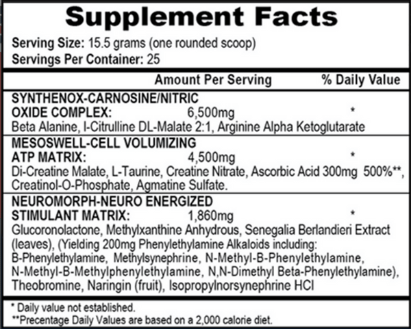  APS Nutrition Pre-Workout 
