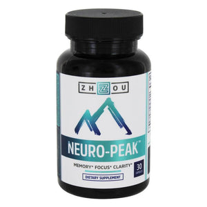  ZHOU Neuro-Peak 30 Capsules | Memory | Focus | Clarity 