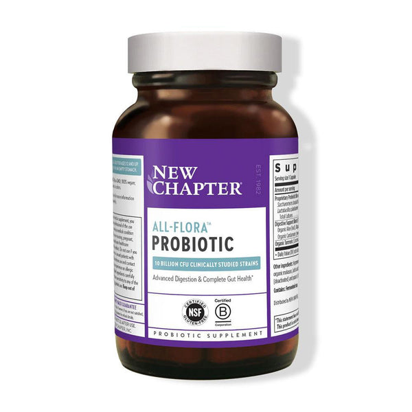  New Chapter All-Flora Probiotic 30 Vege Capsules 