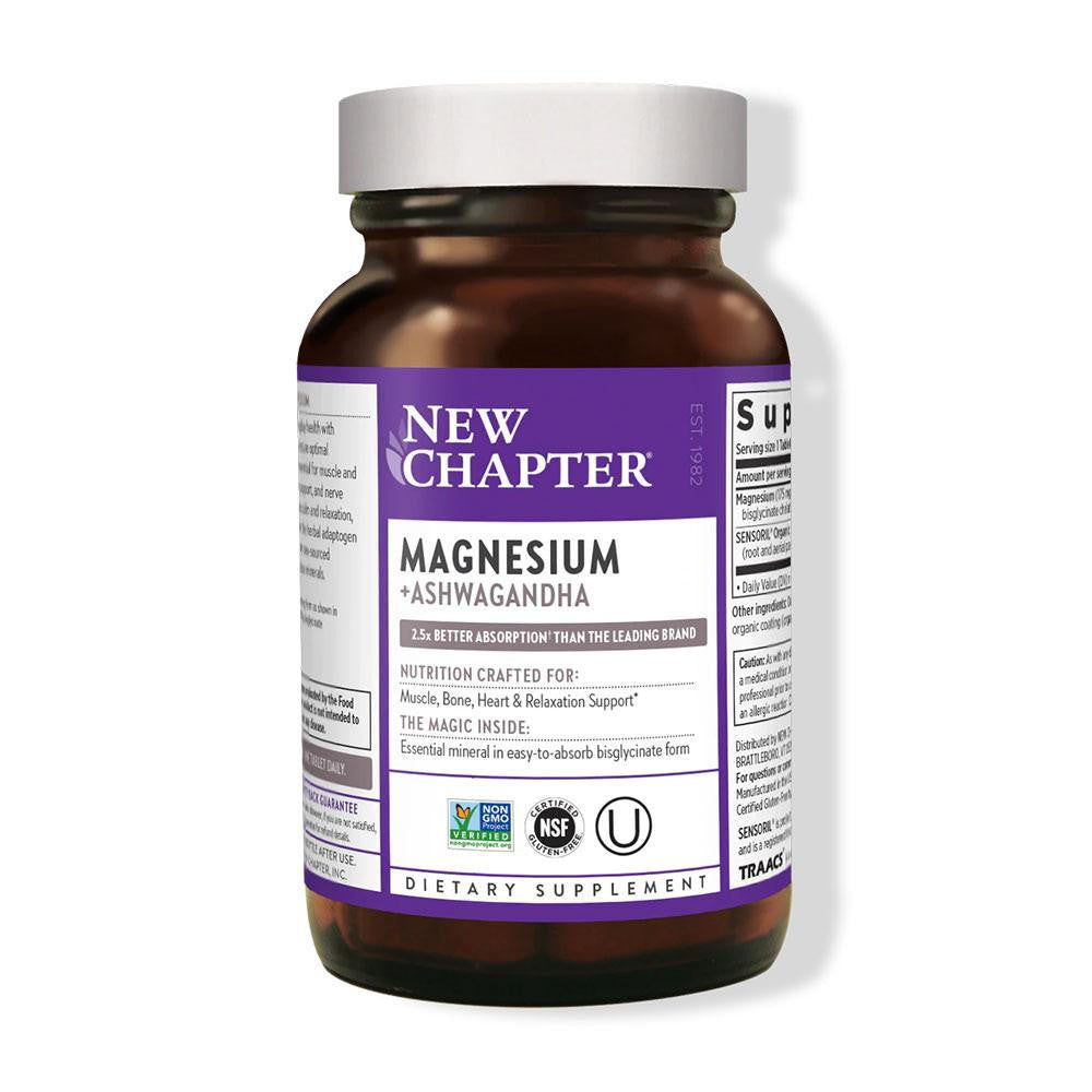  New Chapter Magnesium + Ashwagandha 
