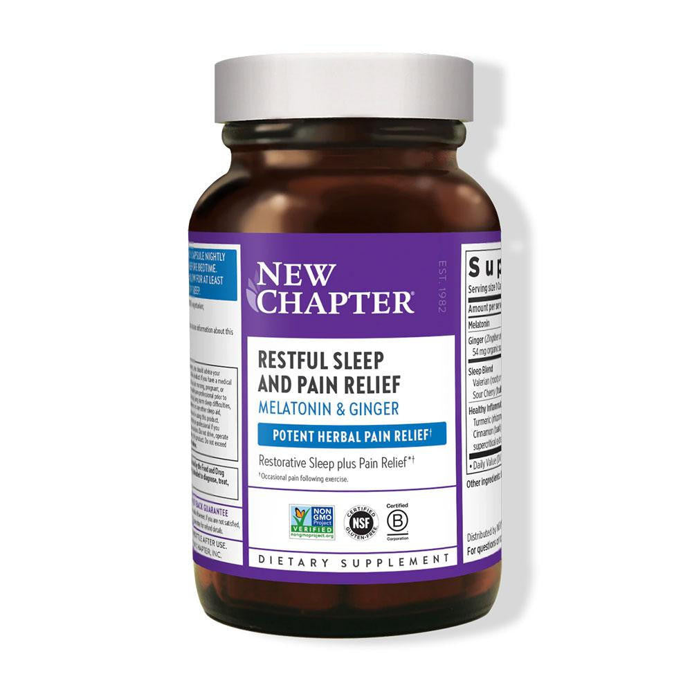  New Chapter Restful Sleep and Pain Relief 