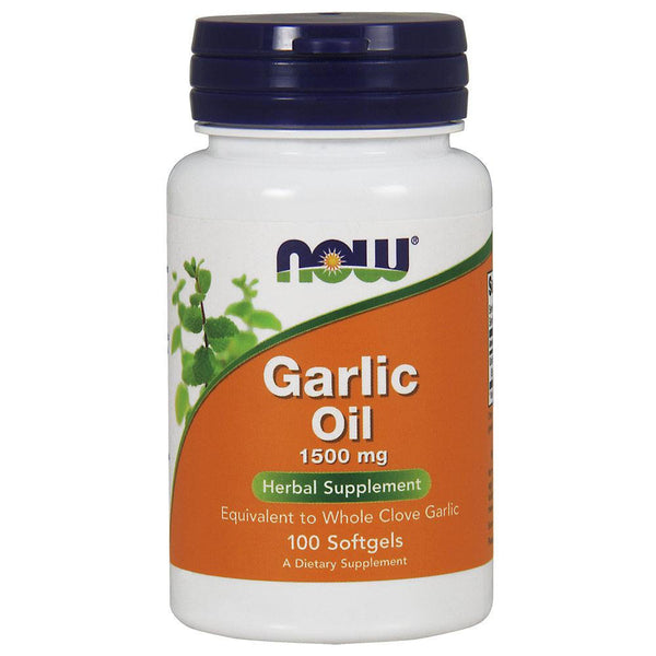  Now Foods Garlic Oil 1500 Mg 100 Soft Gels 
