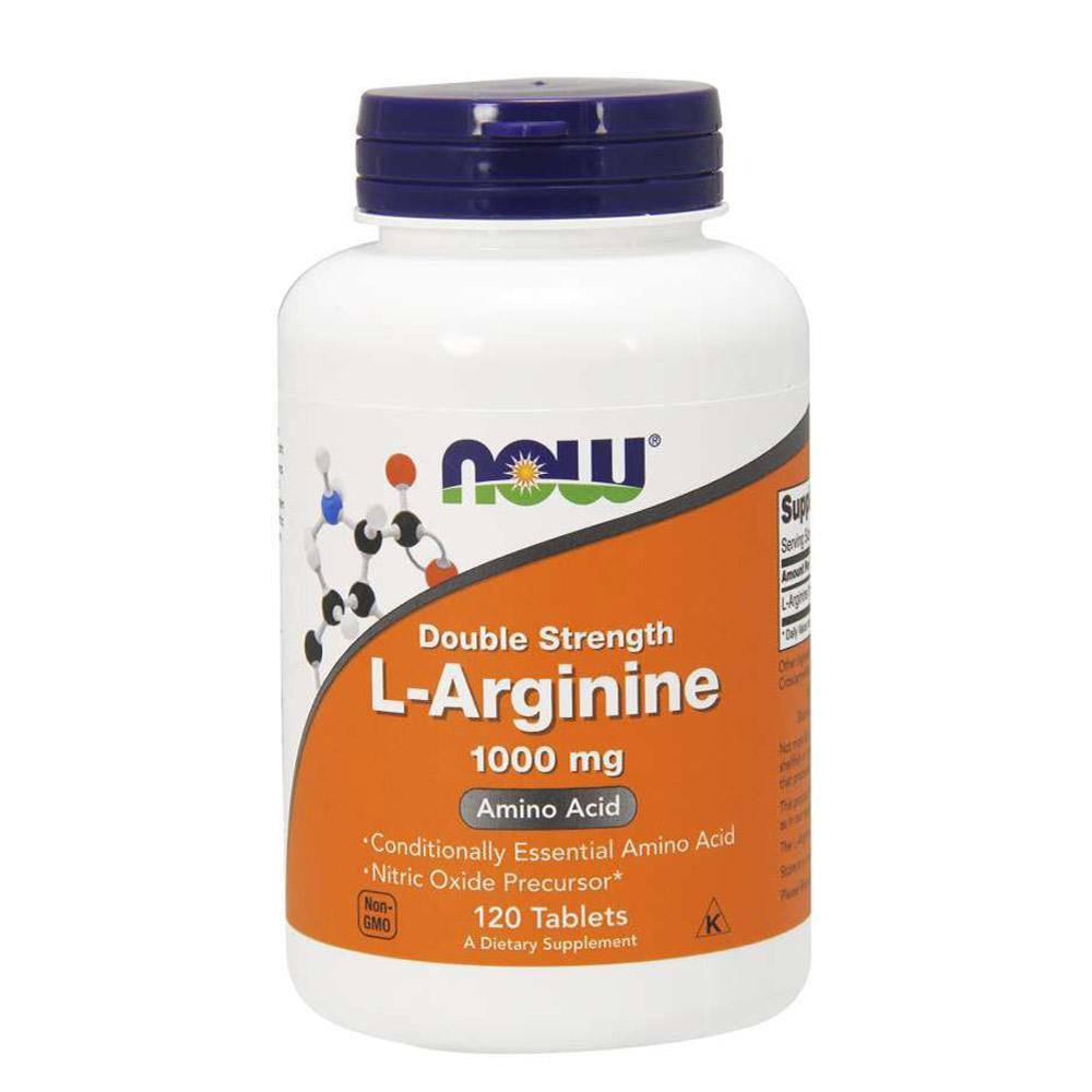  Now Foods L-Arginine 1000mg 120 Tablets 