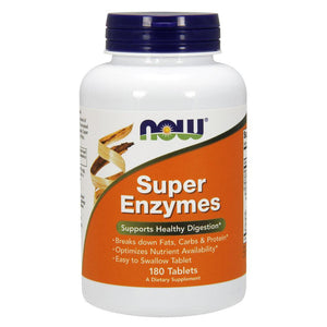  Now Foods Super Enzymes 180 Tablets 