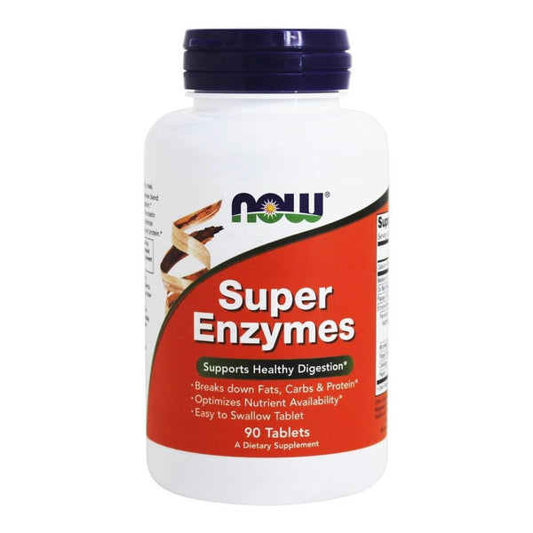  Now Foods Super Enzymes 90 Tablets 