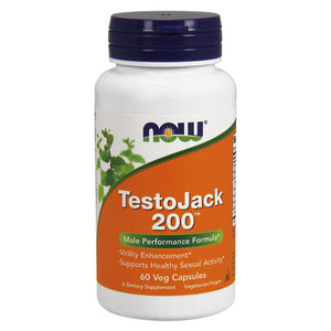  Now Foods TestoJack 200 60 Vege Capsules 