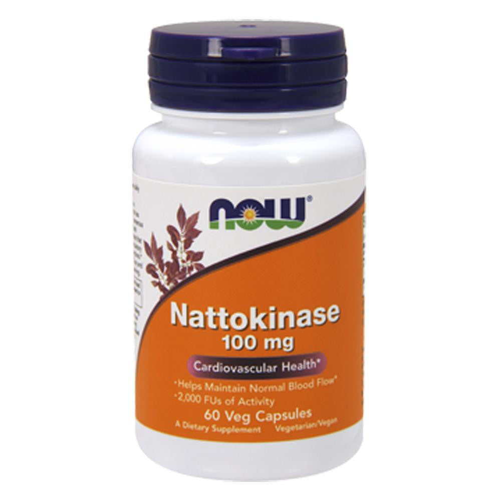  Now Foods Nattokinase 100mg 120 Vege Capsules 
