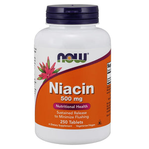  Now Foods Niacin 500 Mg 250 Tablets 