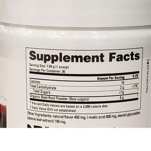 NutraBio Nutrabio Beet Root Powder Mixed Berry 30 Servings 