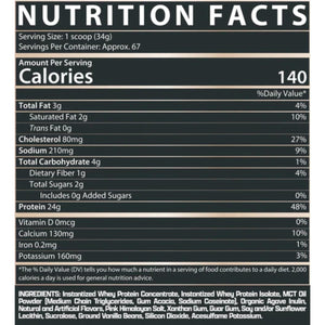 Nutrex Research Nutrex 100% Premium Whey Protein 5 lb 