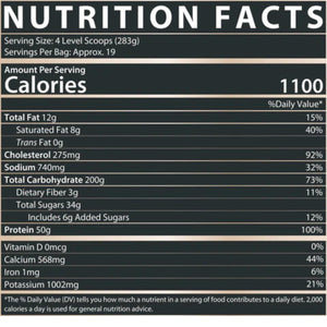 Nutrex Research Nutrex Mass Infusion Advanced Mass Gainer 12 lbs 