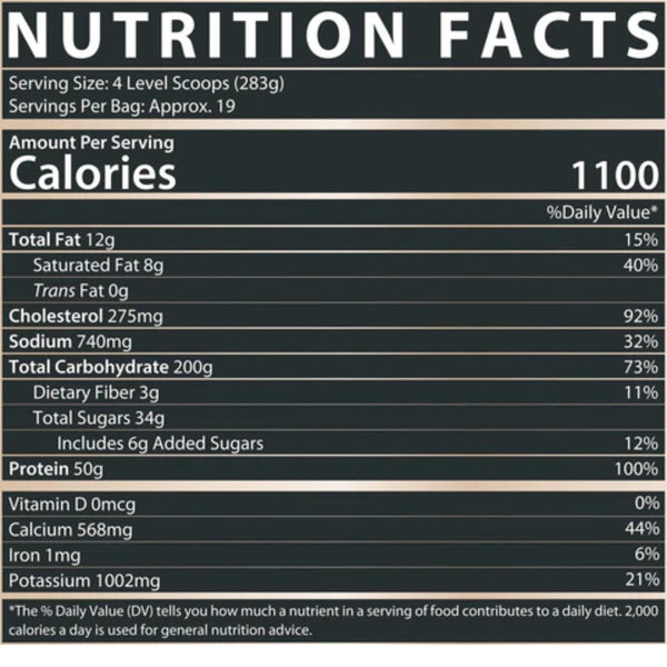 Nutrex Research Nutrex Mass Infusion Advanced Mass Gainer 12 lbs 