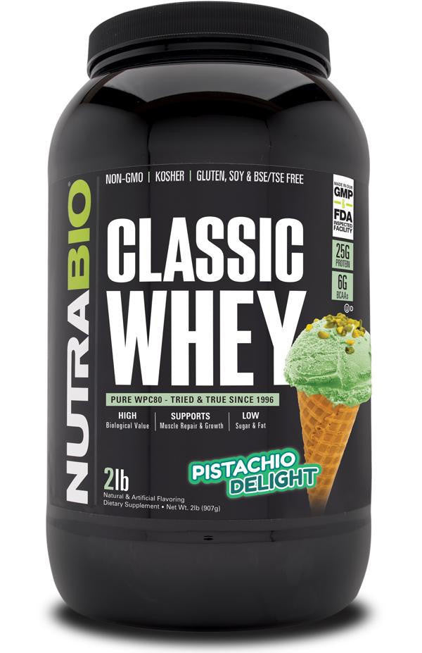  NutraBio Classic Whey Protein 2lb 