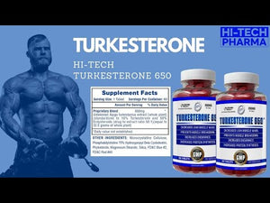Hi-Tech Pharmaceuticals Turkesterone 650 60 Count