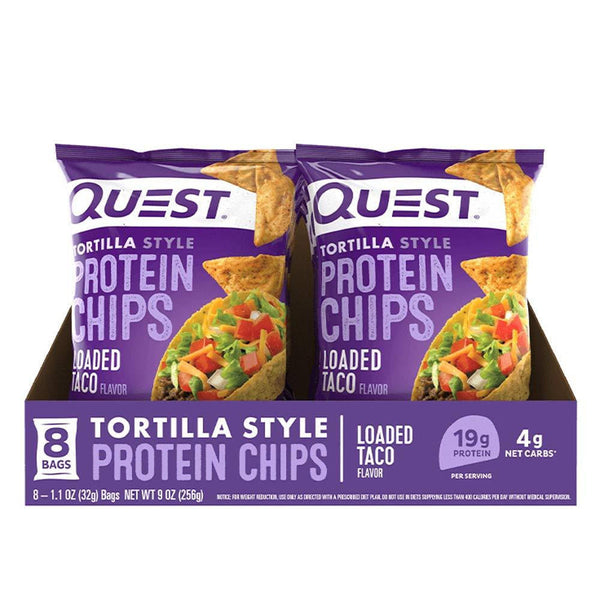 Quest Nutrition Quest Protein Tortilla Chips 8/Box 