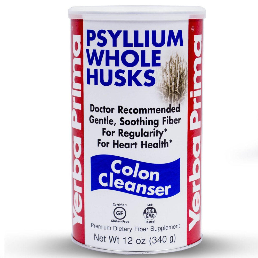  Yerba Prima Psyllium Whole Husks 12 oz 