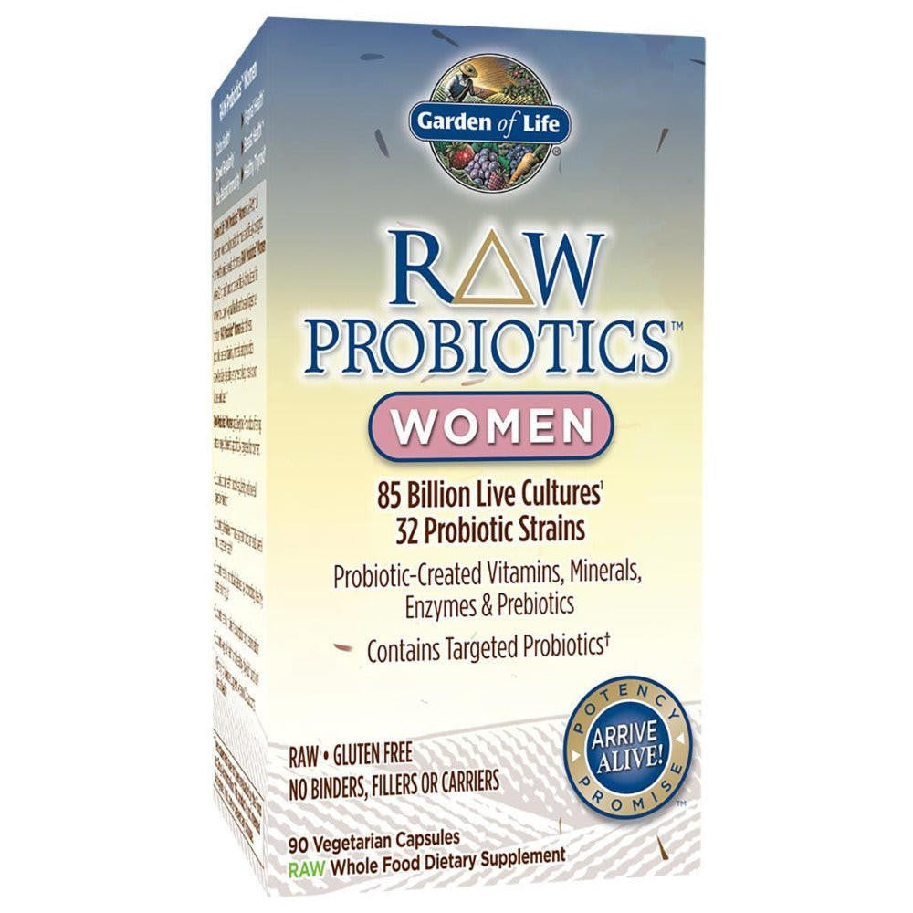  Garden of Life Raw Probiotics Women 90 Vege Capsules 