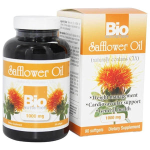  Bio Nutrition Safflower Oil 1000mg 90 Soft Gels 