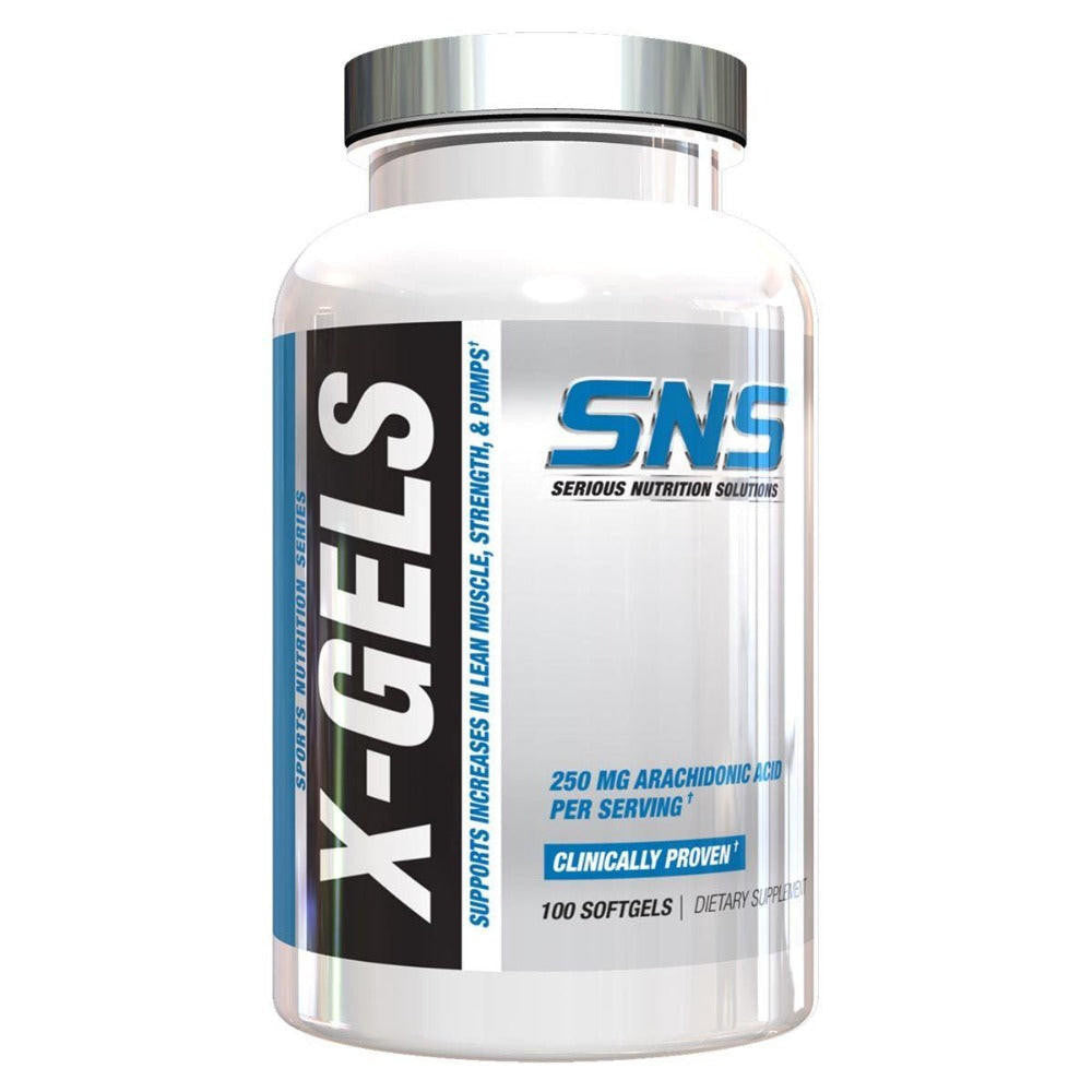  Serious Nutrition Solutions X-Gels 100 Soft Gels 