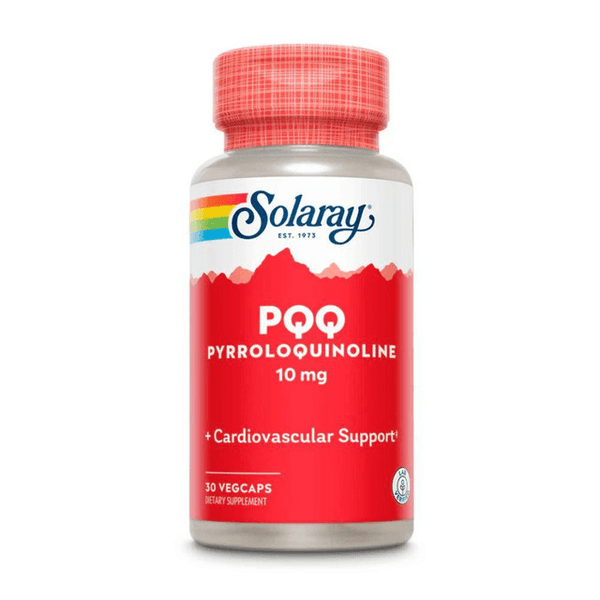 Solaray, PQQ, Pyrroloquinoline, 10 mg 30 Capsules 