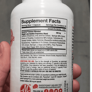 Metabolic SynDrex 60 Capsules 