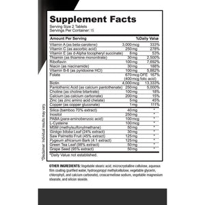  Vigor Labs Wolf's Mane 30 Tablets 