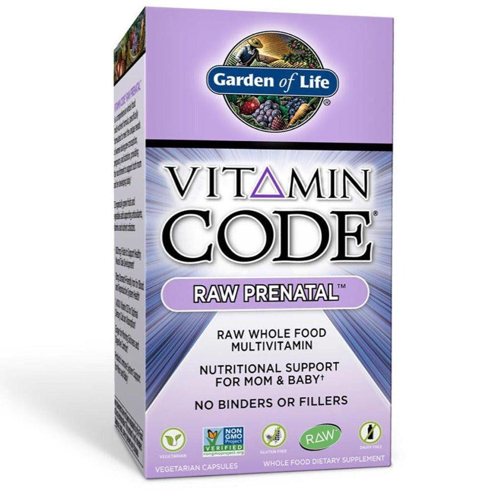 Garden of Life Vitamin Code Raw Prenatal 90 Capsules 
