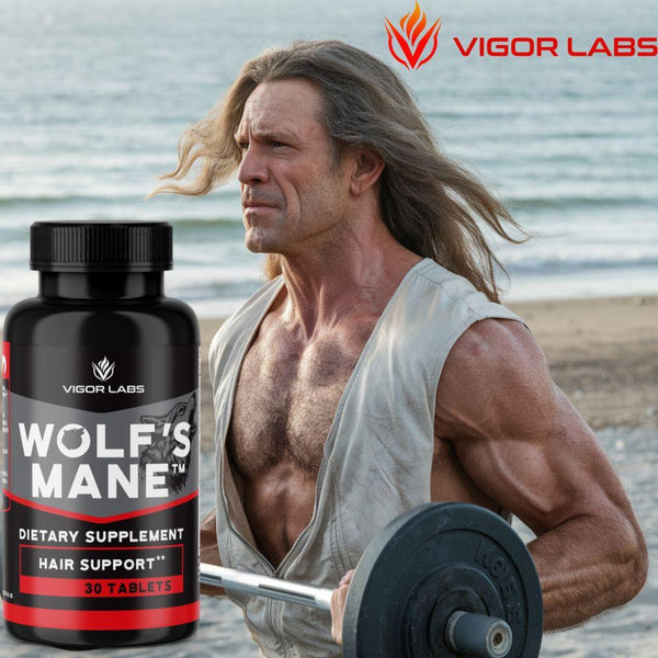  Vigor Labs Wolf's Mane 30 Tablets 